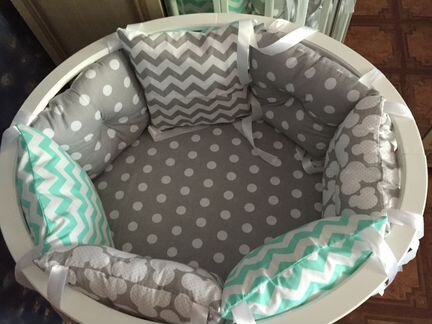 Комплект постельного белья для детской кроватки