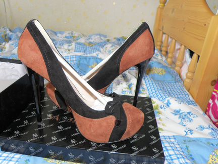 Туфли Sandra Valery новые (натуральная замша)