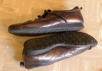 Мокасины Mascotte, цвет кофейный, кожаные