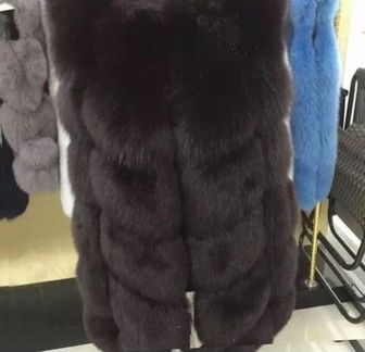 Жилетка из песца