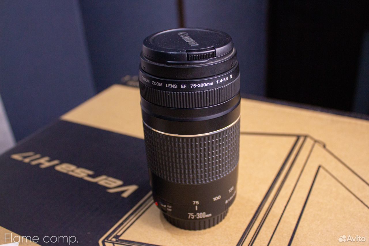 Объектив Canon Zoom Lens EF 75-300mm 1 4-5.6 III 89605438767 купить 2