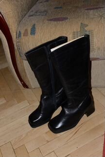 Новые натур кожа женские сапоги мехов подкладка