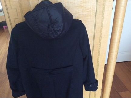 Пальто новое шерстяное Клеверли на 10-12 лет