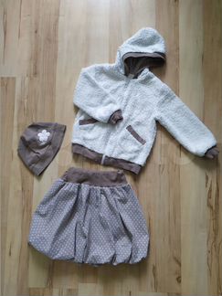 Много одежды для девочки р.104