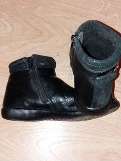 Ботинки школьные кожа 31(20,5) утепленные