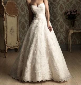 Платье свадебное новое М с подъюбником