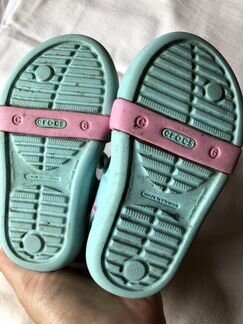 Crocs C6 кроксы 23 размер сандалии