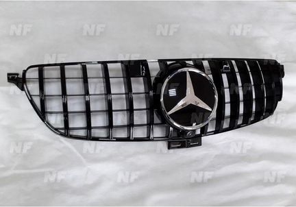 Решетка радиатора GT черная Mercedes GLE Coupe