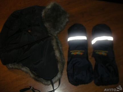 Шапка+ краги