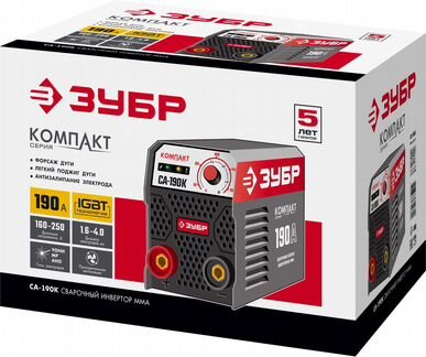 Свар.аппарат зубр са-190к