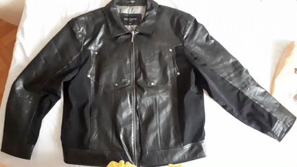 Куртка кожаная мужская