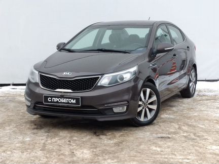 KIA Rio 1.6 AT, 2016, 93 532 км