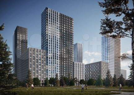 2-к квартира, 50.3 м², 29/30 эт.