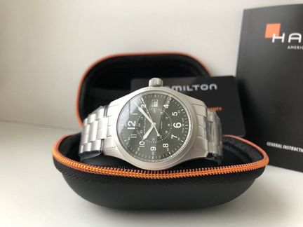 Hamilton Khaki Field - Новые, Оригинал, Комплект