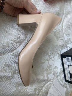 Туфли лодочки бежевые