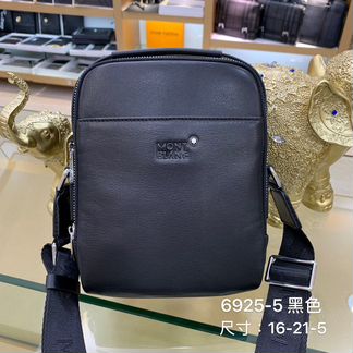 Сумка мужская MontBlanc натуральная кожа Premium