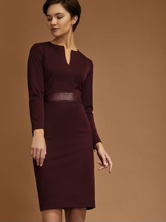 Платье charuel винное