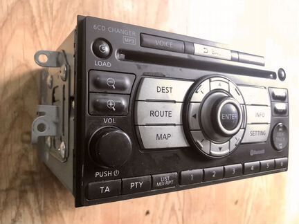 Штатная магнитола Ниссан Кашкай J10
