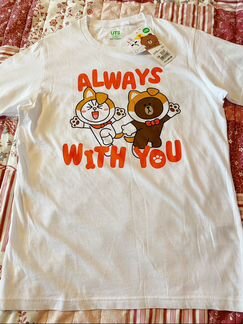 Футболка детская для девочек UniQlo