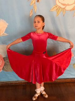 Платье для бальных танцев для девочки