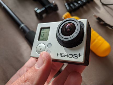 Экшен камера GoPro hero 3+ Black Edition и допы
