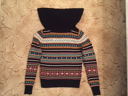 Свитер женский с широким воротом, размер 42/46