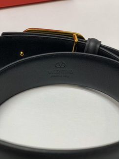 Новый женский ремень Valentino черный