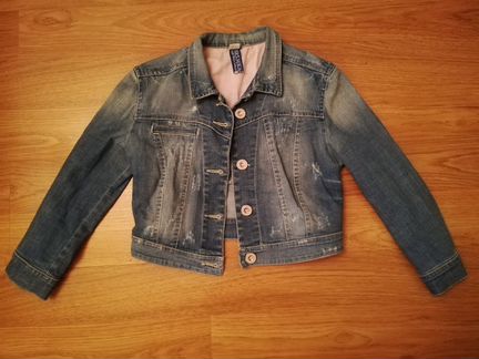 Куртка джинсовая короткая