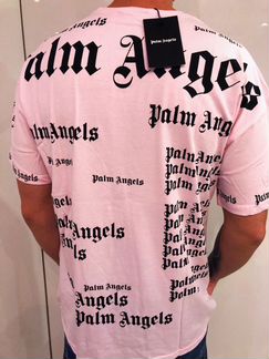 Футболка Palm angels газета