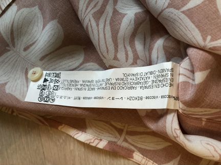 Рубашка Zara новая вискоза