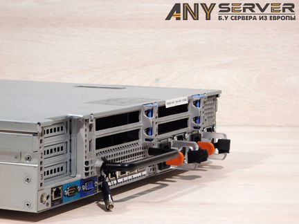 Сервер Dell R720 LFF 2x E5-2643v2 96Gb H710 8x3.5