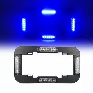 Автомото рамка под номер с подсветкой