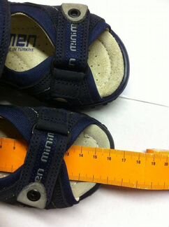 Разм 25 и 26 Новые кожаные ортоп сандалии Минимен