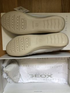 Мокасины новые женские кожаные geox respira