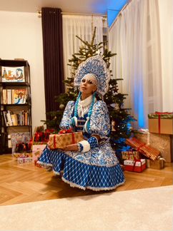 Костюм трансформер снегурочка