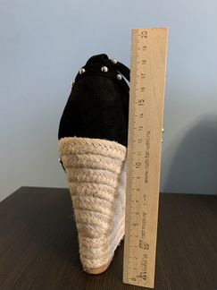 Босоножки на танкетке, летняя обувь, сабо, танкетк