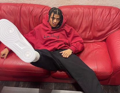 Худи Haliky Red Arabic Logo