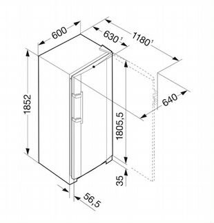 Морозильник Liebherr SGNesf 3063
