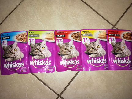 Корм для кошек whiskas