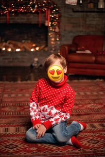 Свитера новогодние детские