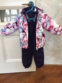 Зимний костюм для девочки 86-92