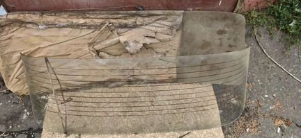 Лобовое стекло (переднее + заднее). Москвич