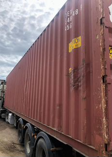 Морской контейнер 40 футов бу fzpl 4454790