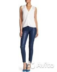 Брюки из эко кожи новые Blank Nyc оригинал