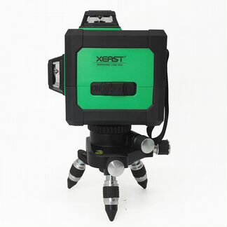 Зеленый лазерный уровень 360 градусов 12л B129