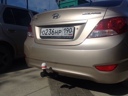 Фаркоп для для Hyundai Solaris 2015