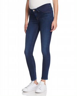 Синие джинсы для беременных JBrand