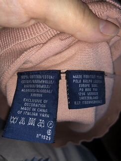 Джемпер Ralph Lauren, оригинал, размер xs