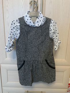 Сарафан с рубашкой в комплекте Zara