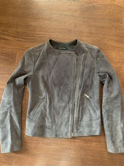 Замшевая куртка Massimo dutti